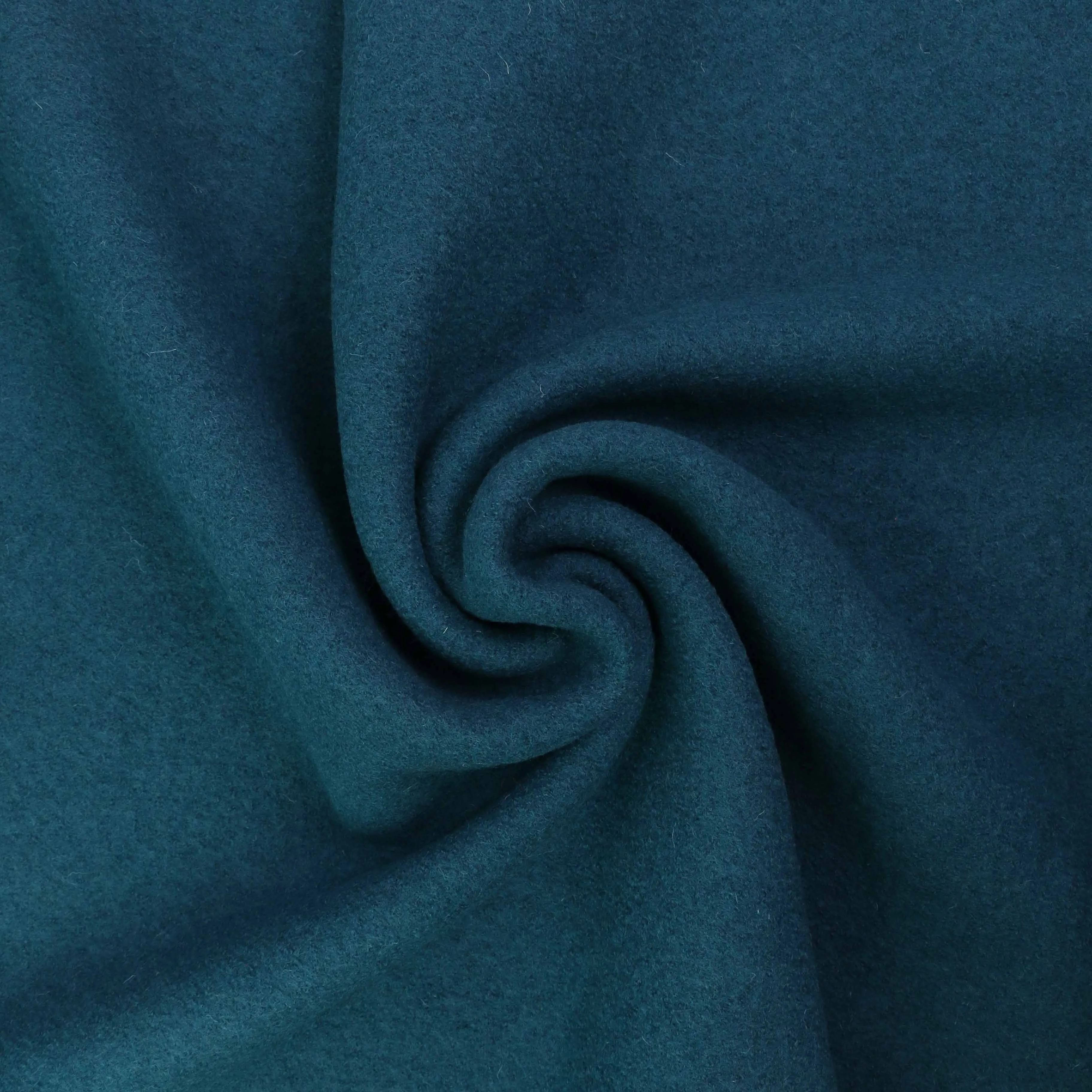 Boiled Wool Fabric - Charcoal, black, navy, teal, mustard