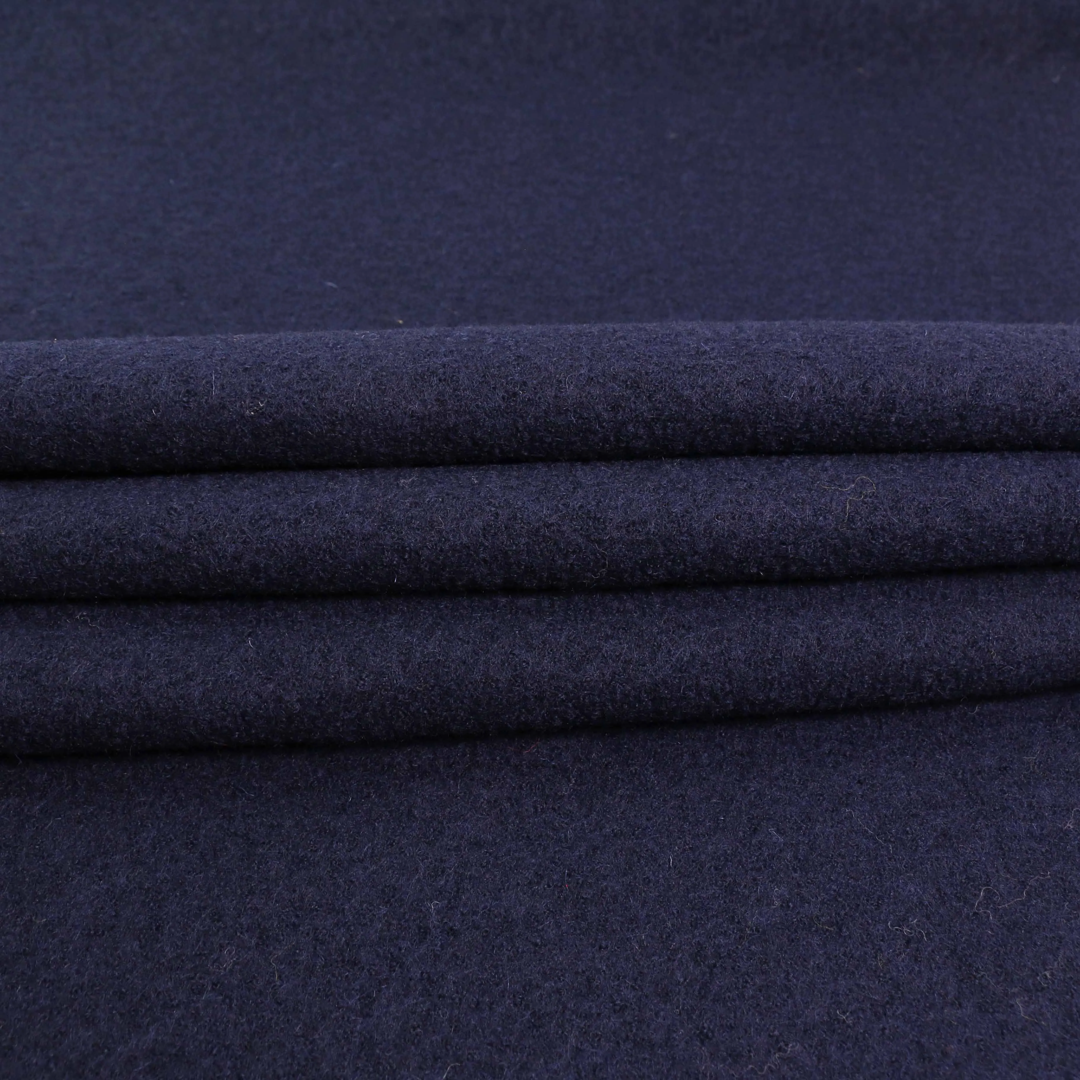 Boiled Wool Fabric - Charcoal, black, navy, teal, mustard
