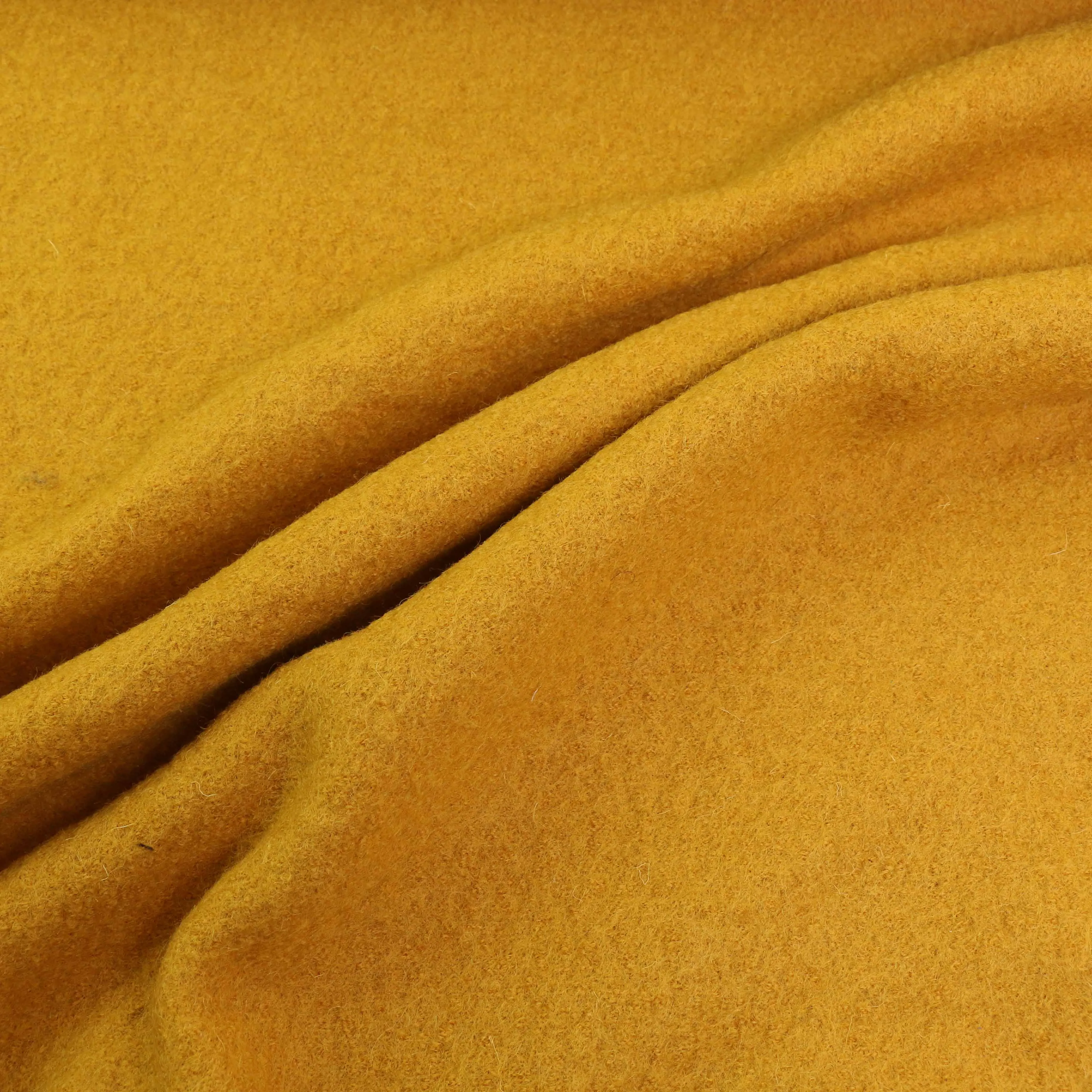 Boiled Wool Fabric - Navy, teal, mustard, charcoal, black