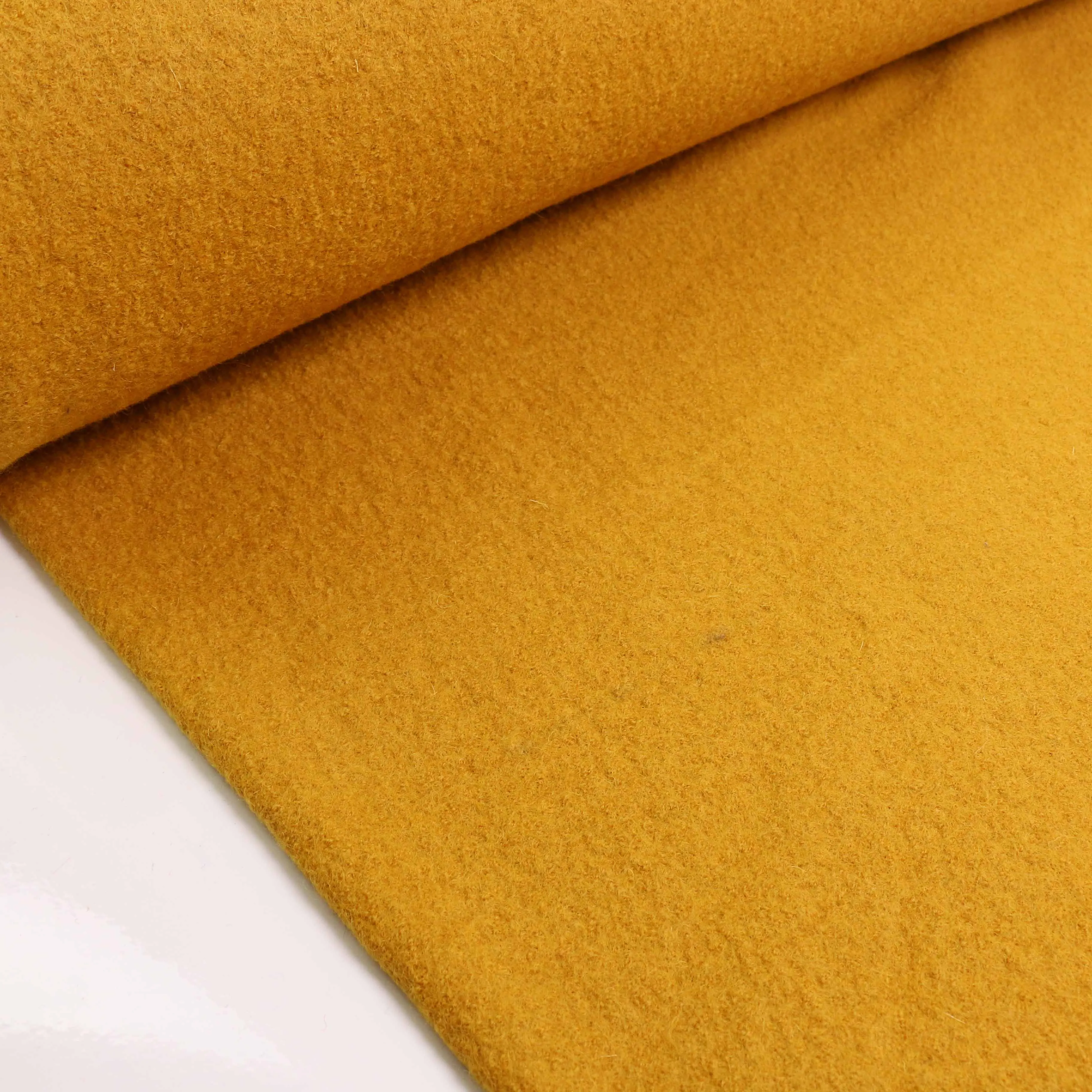Boiled Wool Fabric - Navy, teal, mustard, charcoal, black