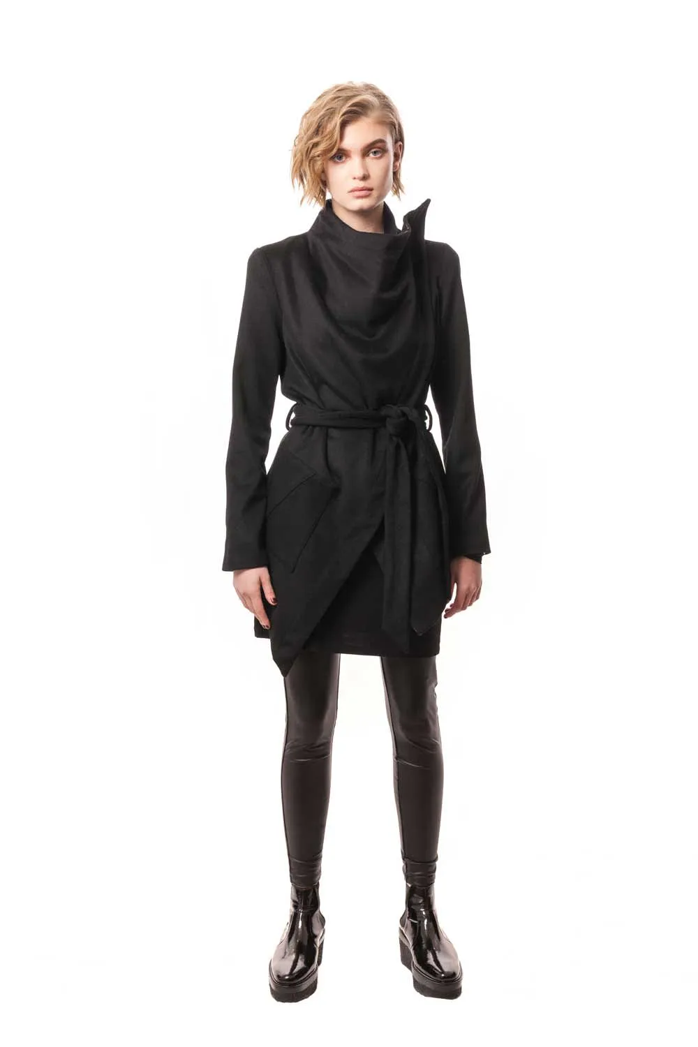 Bolsena Cashmere Tailored Wrap Jacket
