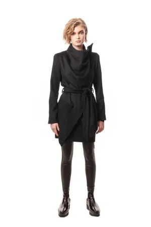 Bolsena Cashmere Tailored Wrap Jacket
