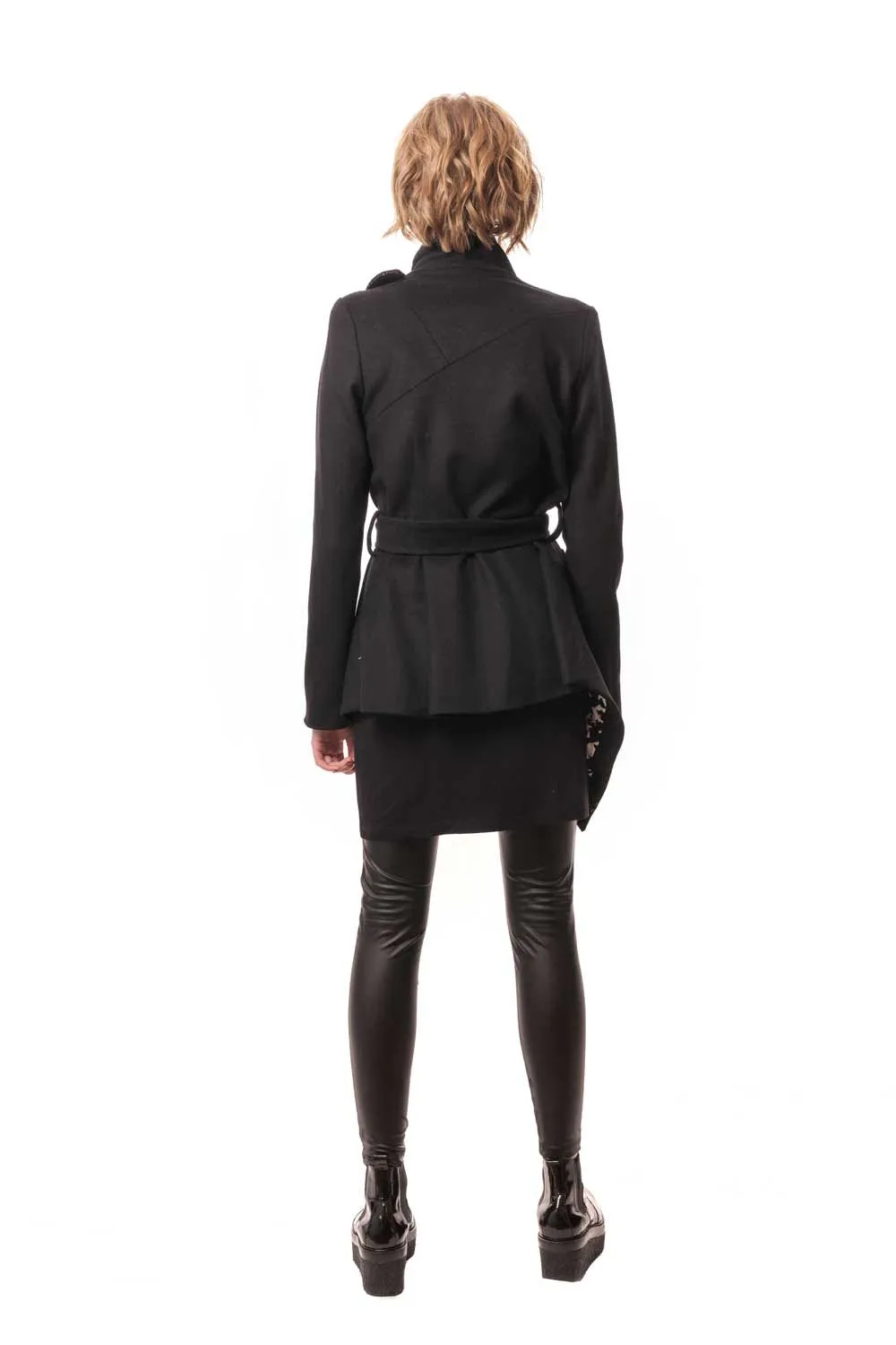 Bolsena Cashmere Tailored Wrap Jacket