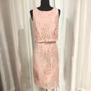 BOUTIQUE Short Blush Gown Size 10 NWT