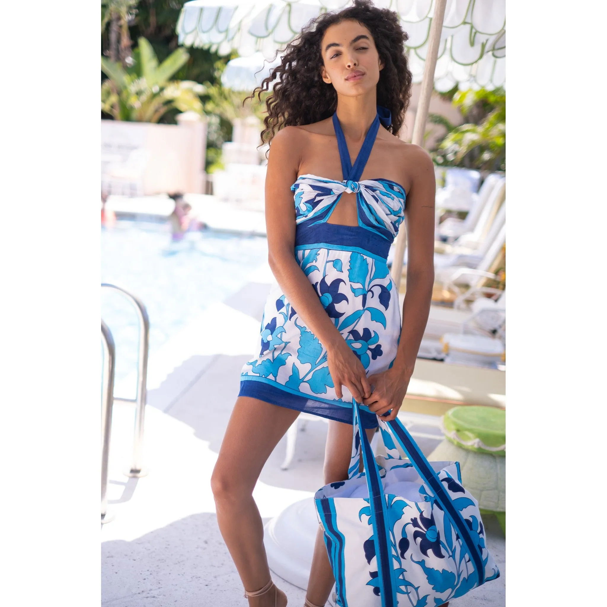 Bowie Halter Mini Dress