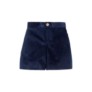 Boys Classic Navy Corduroy Shorts