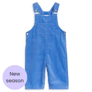 Bright Blue Corduroy Dungarees