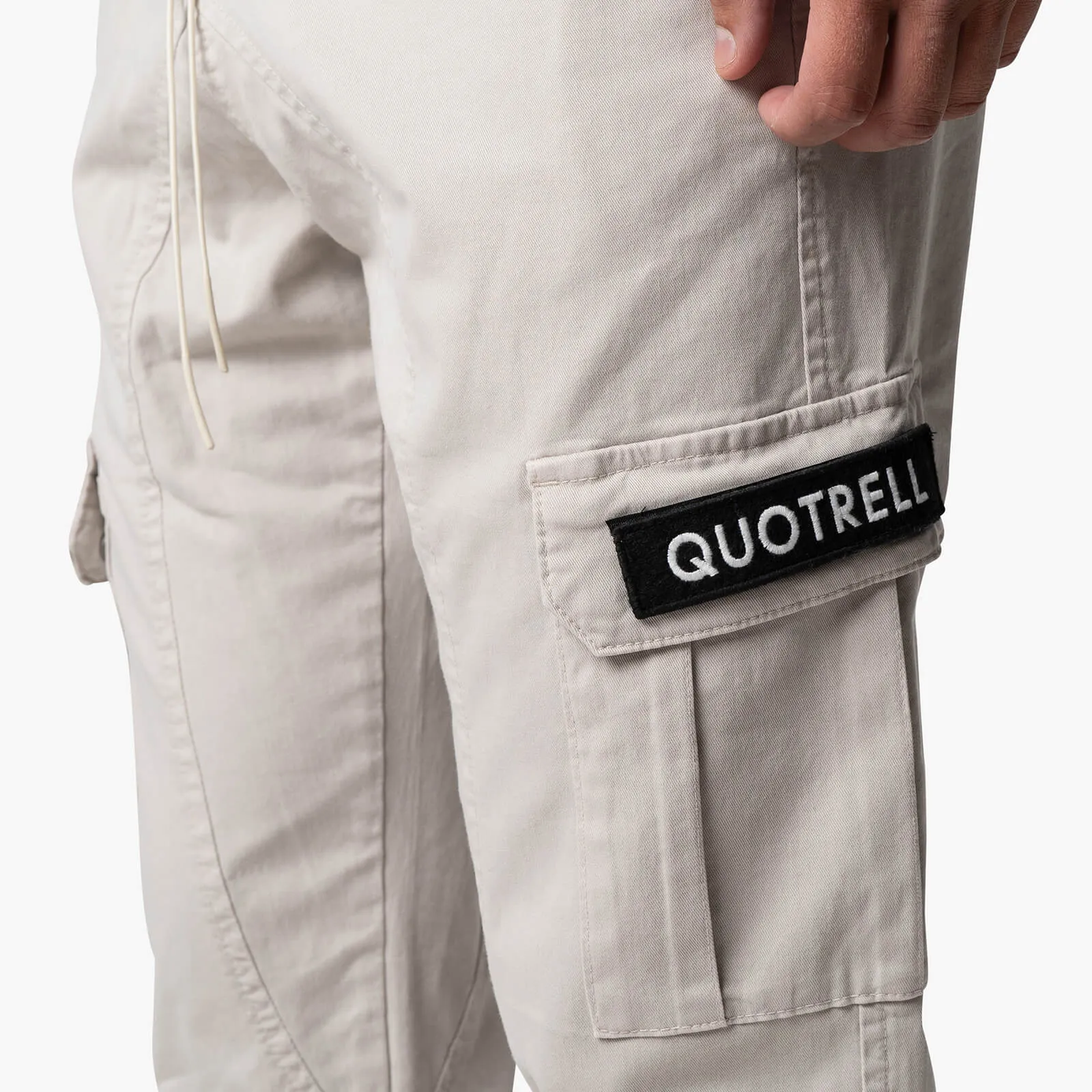 BROCKTON CARGO PANTS | CEMENT