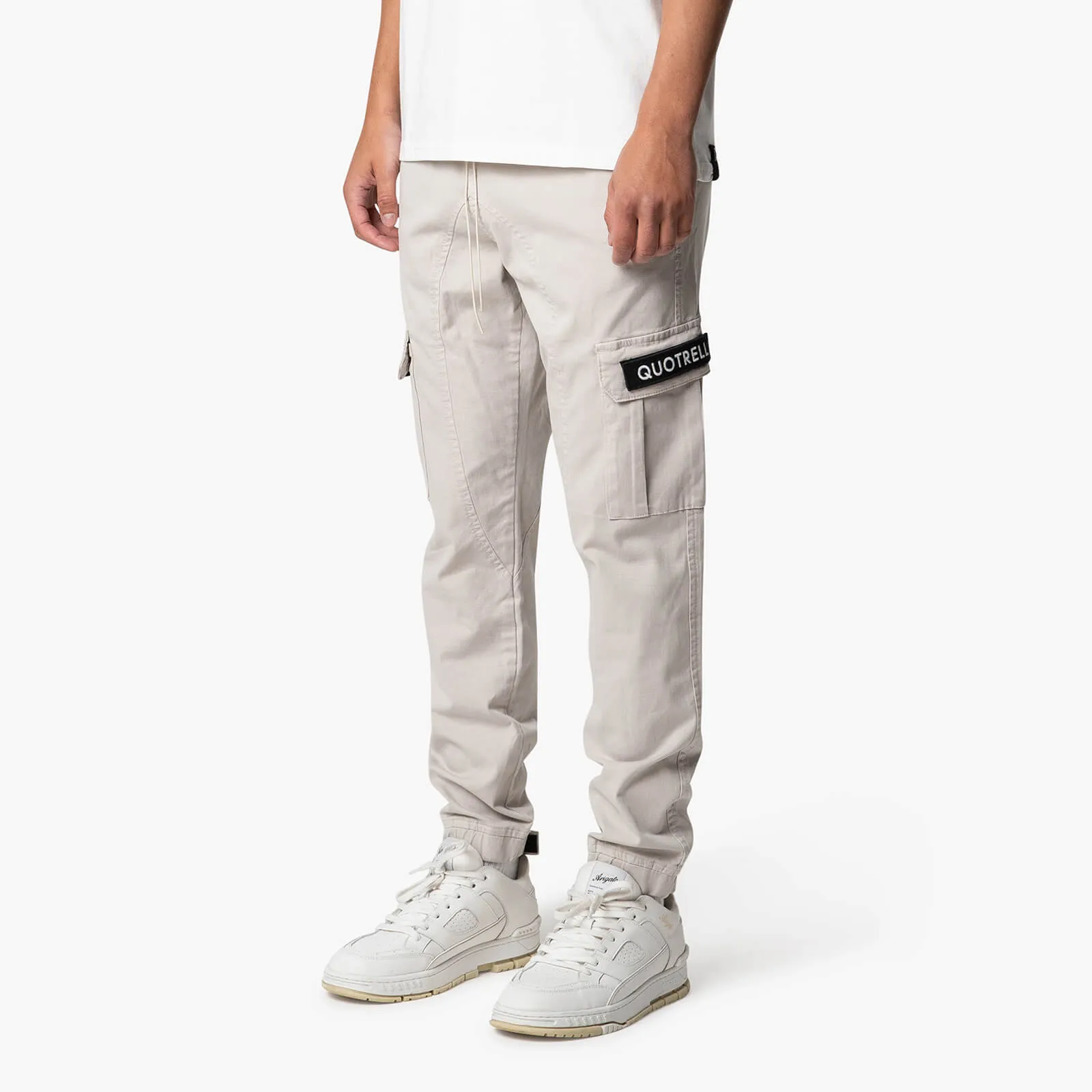BROCKTON CARGO PANTS | CEMENT