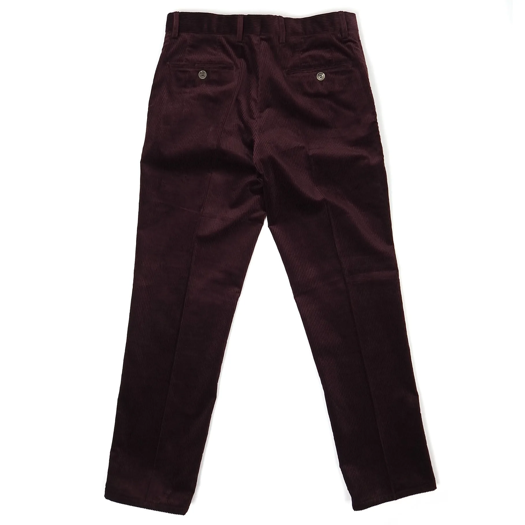 Brunello Cucinelli Wine Corduroy Pants Size 46 (30)