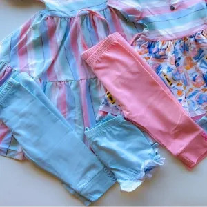 BTS Blue& Pink Leggings/Capris/Bloomers/Shorties