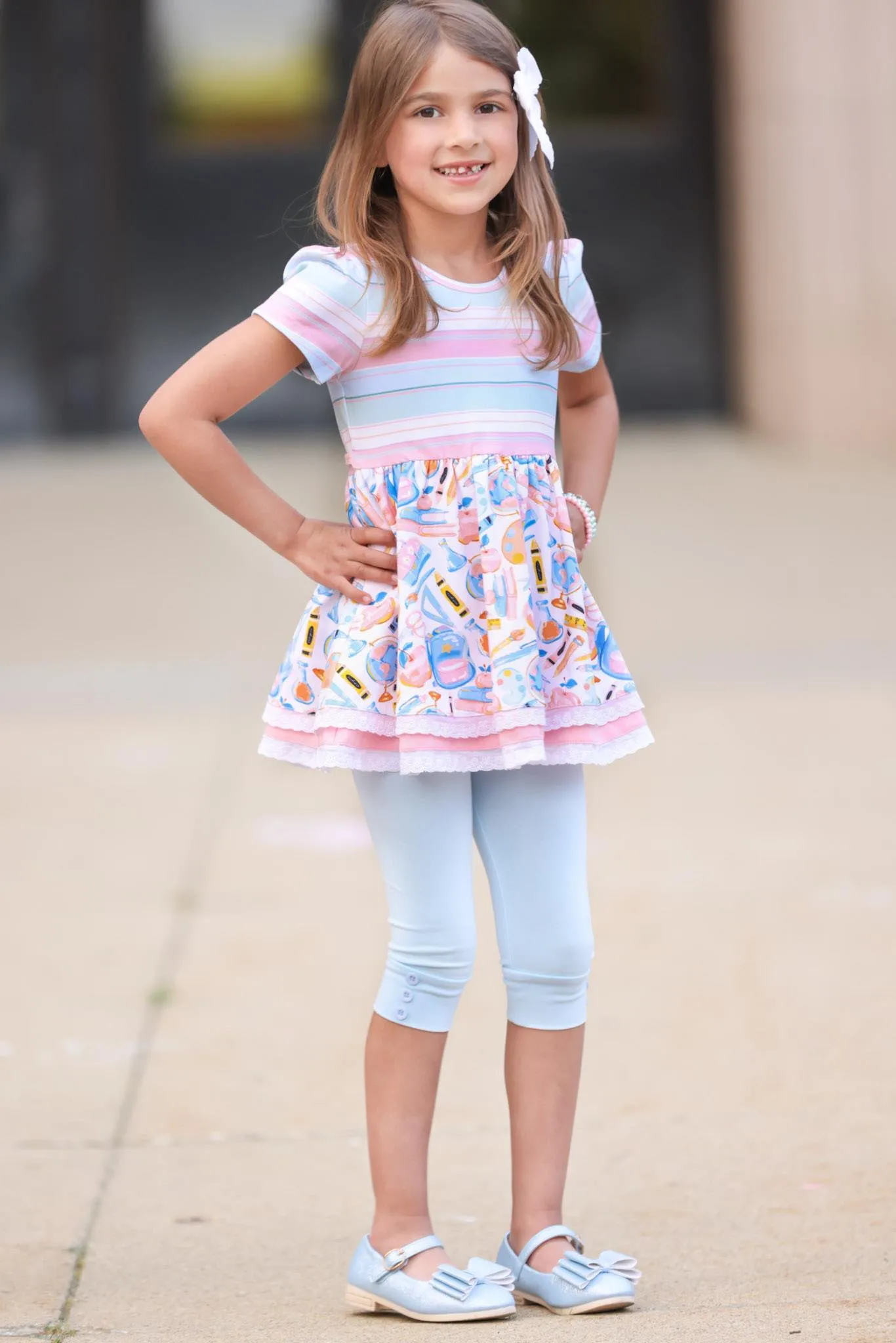 BTS Blue& Pink Leggings/Capris/Bloomers/Shorties