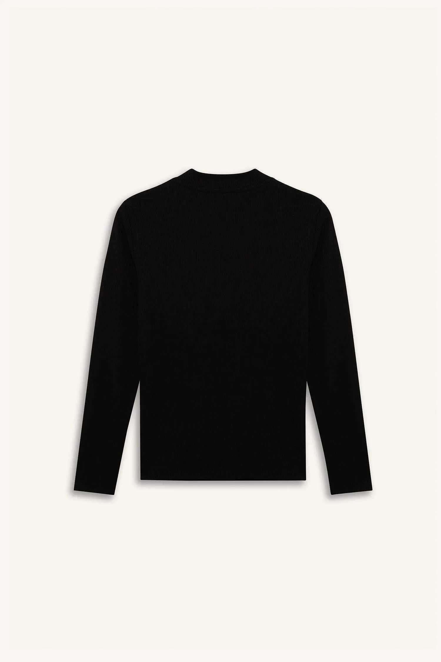 Camisole Half Turtleneck Long Sleeve Tunic