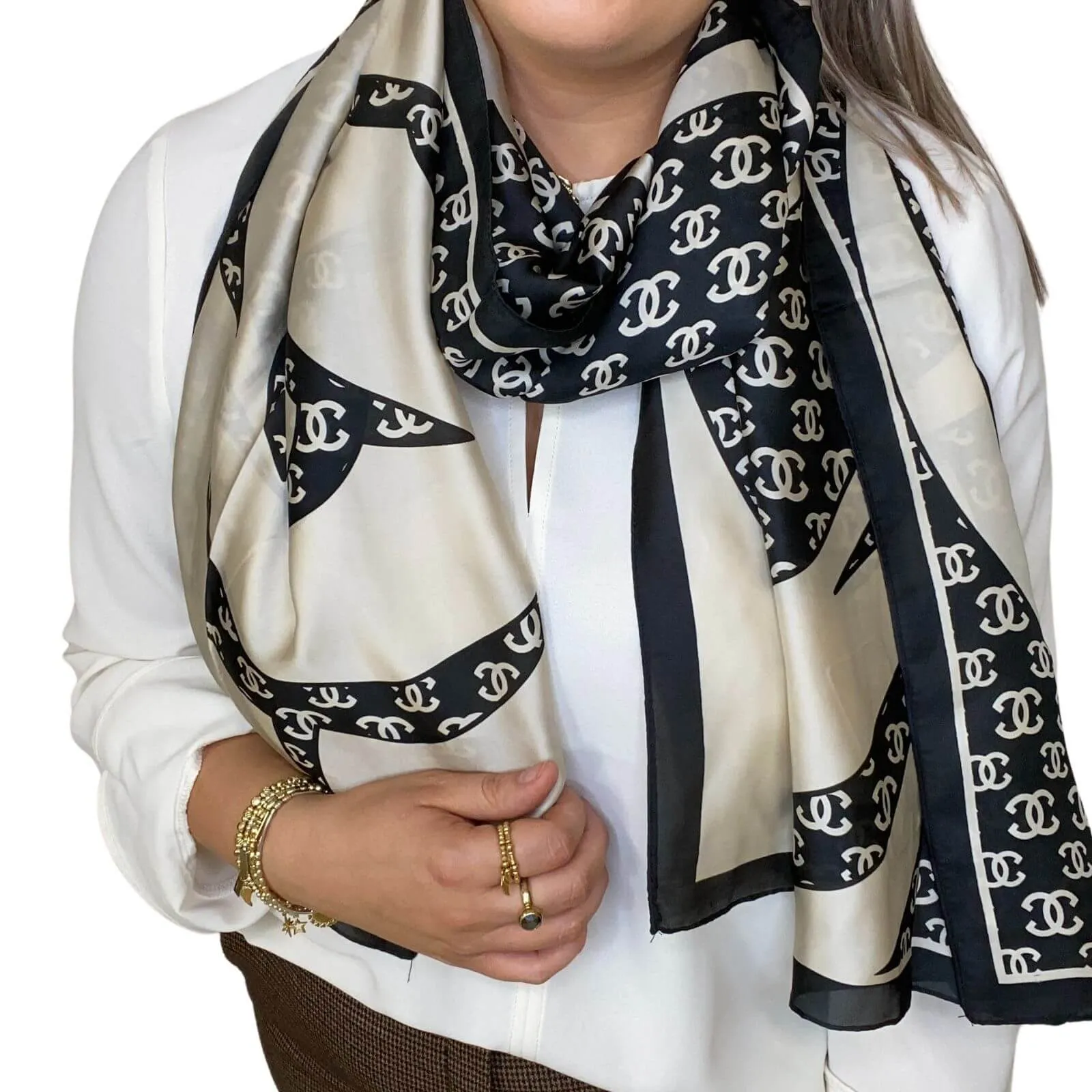 Candy Monochrome Scarf