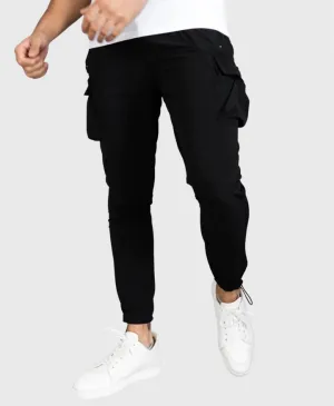 Capo Utility Cargo Pants Black