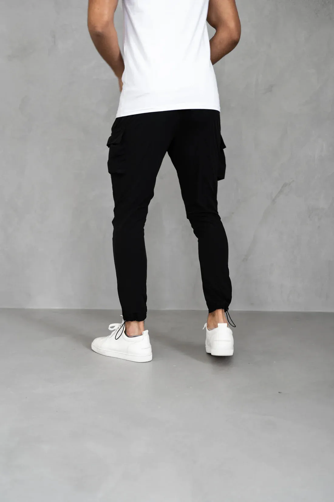 Capo Utility Cargo Pants Black