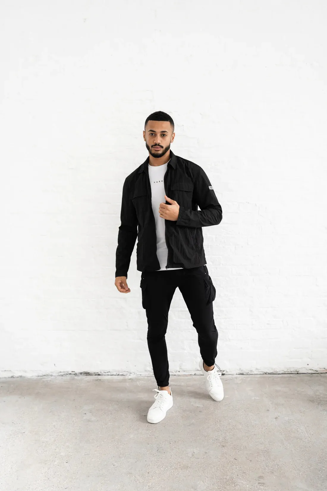 Capo Utility Cargo Pants Black