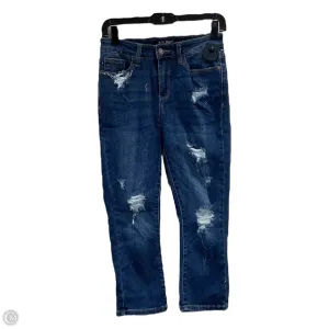 Capris By Judy Blue In Blue Denim, Size: 2
