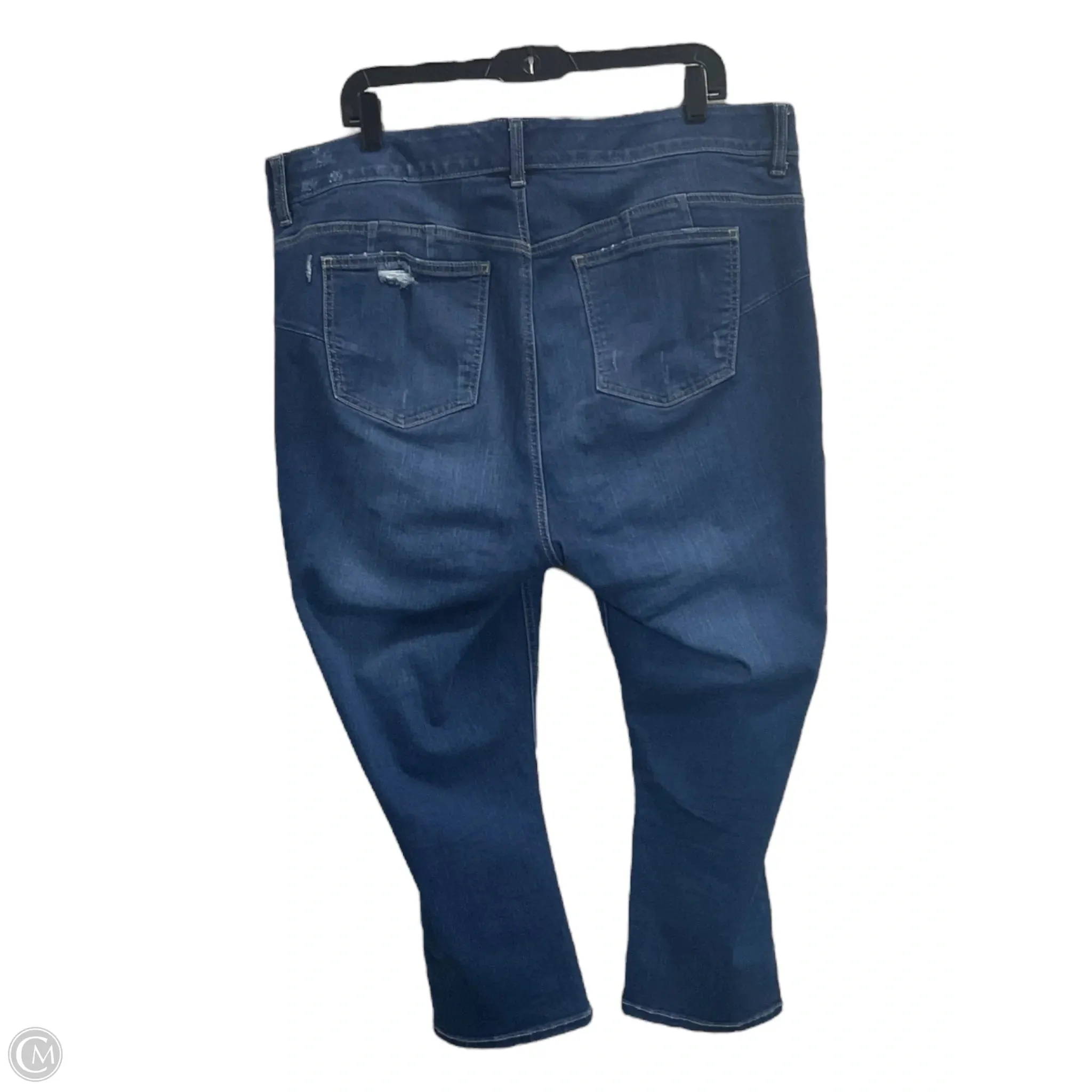 Capris By Torrid In Blue Denim, Size: 20