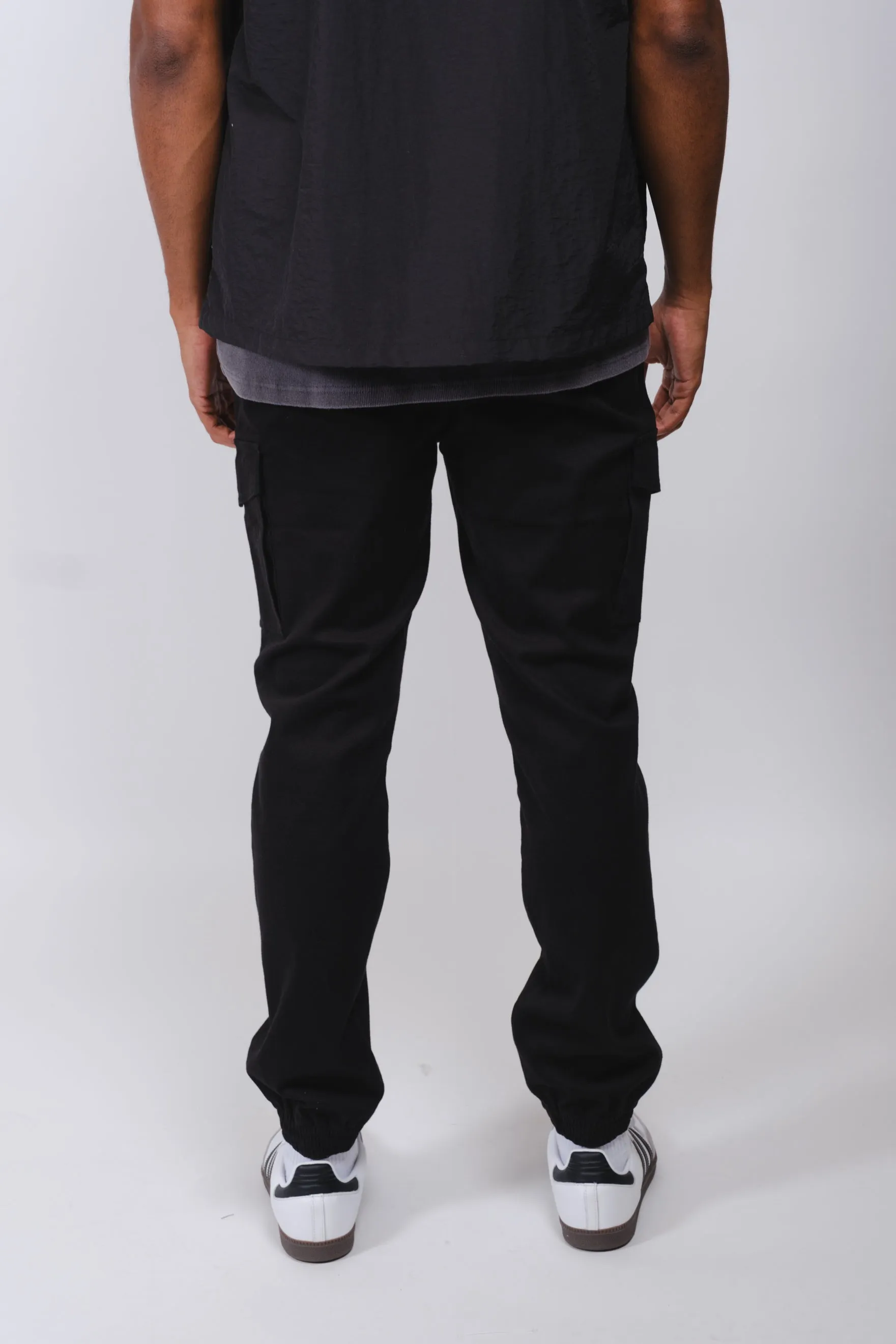 Cargo Pocket Twill Jogger