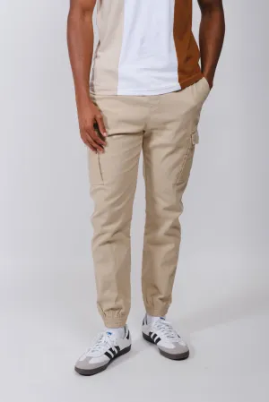Cargo Pocket Twill Jogger