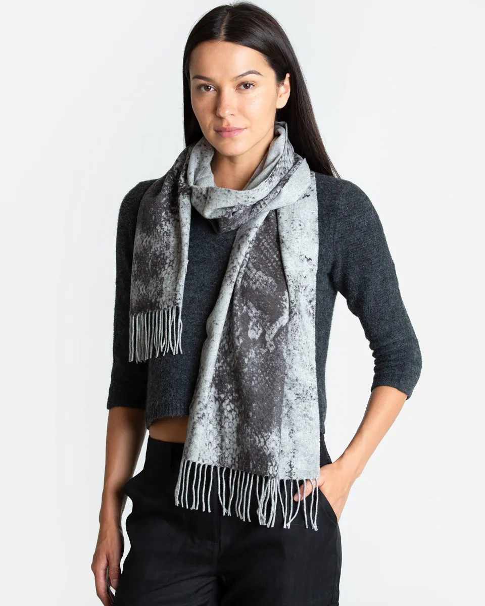 CASHMERE Snake Print Scarf