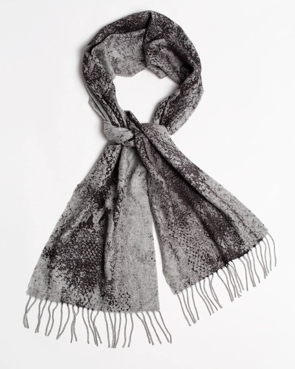 CASHMERE Snake Print Scarf