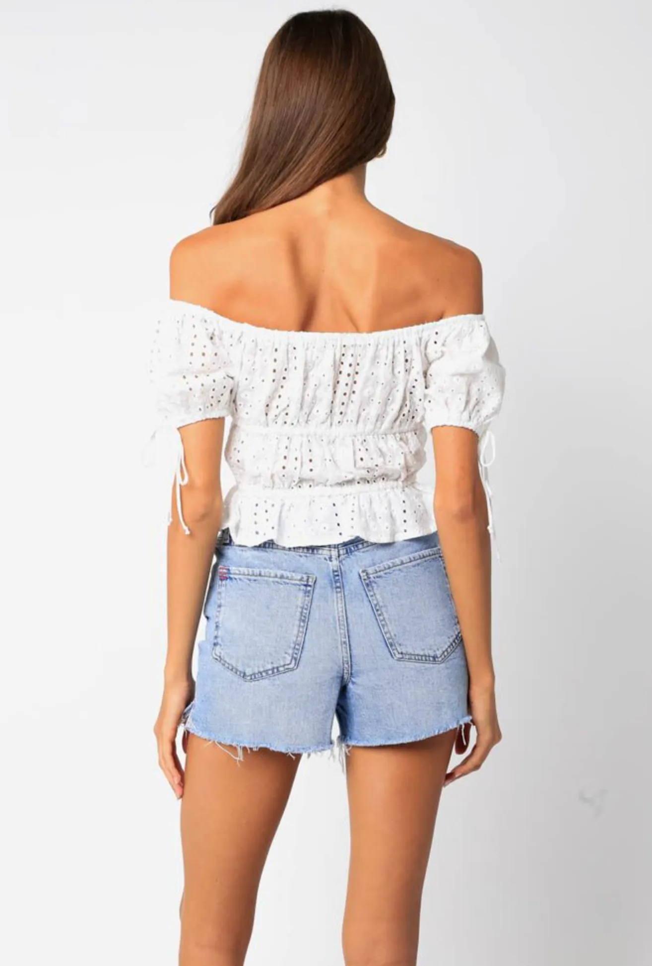 Cassia Embroidered Top