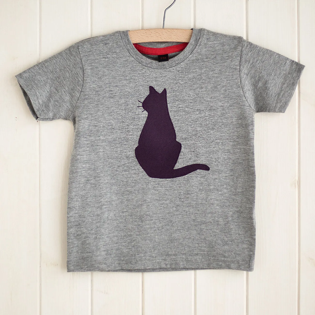 Cat T-shirt - Grey