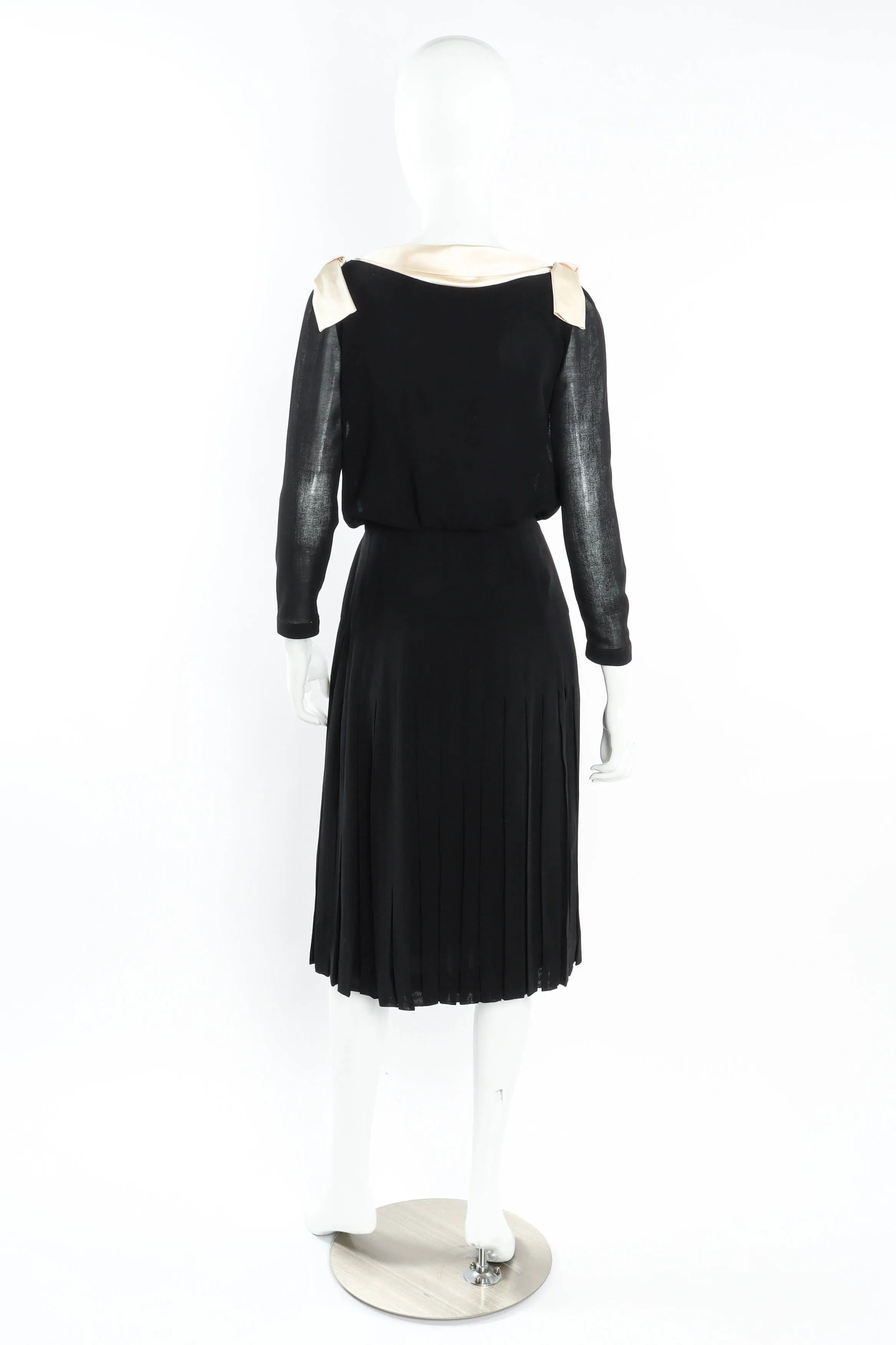 CC Pleated Wrap Dress