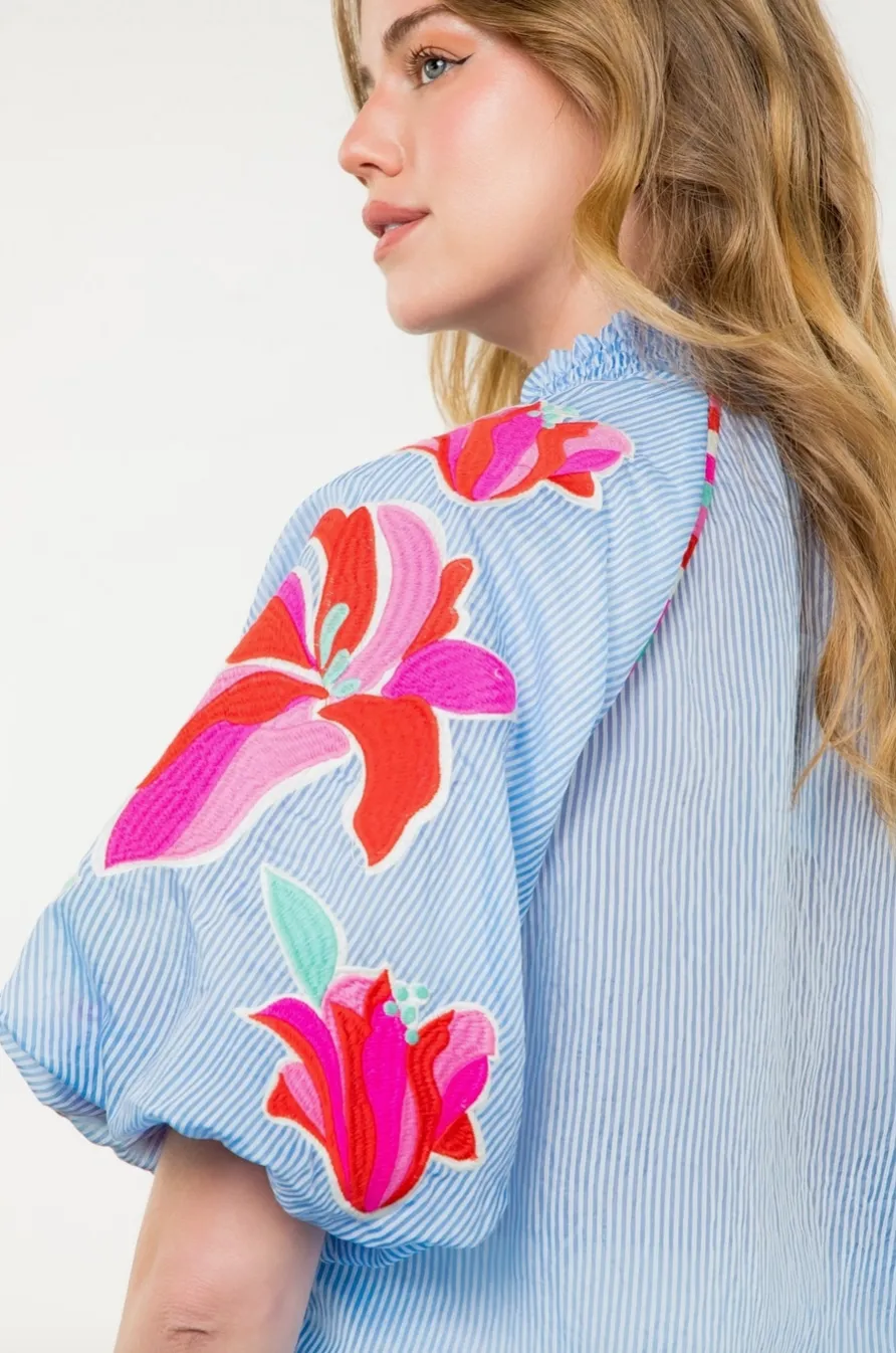 Celaena Top -- Blue
