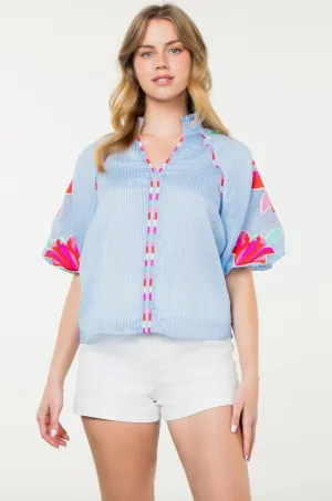 Celaena Top -- Blue
