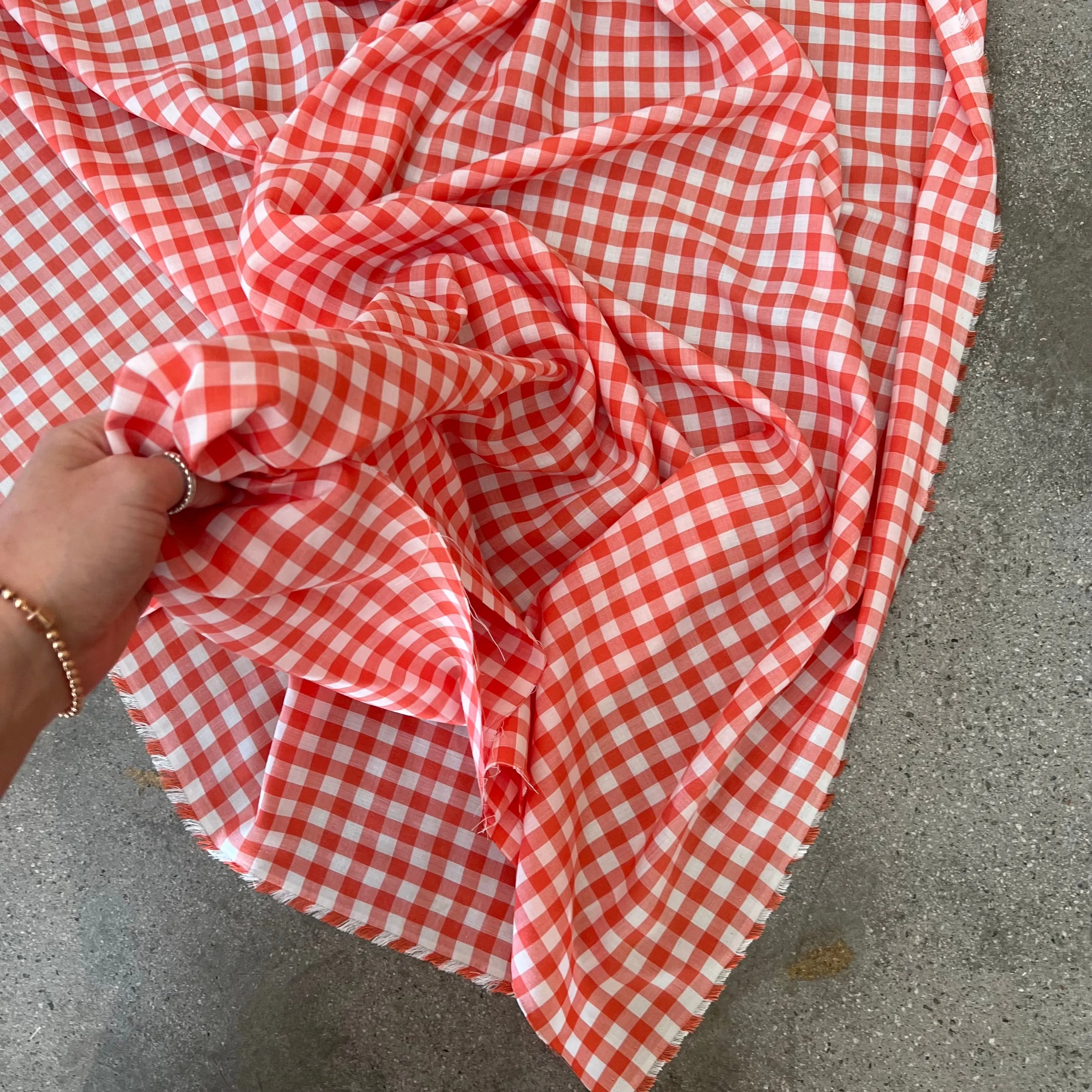 Checkers Tangerine    $16 per metre