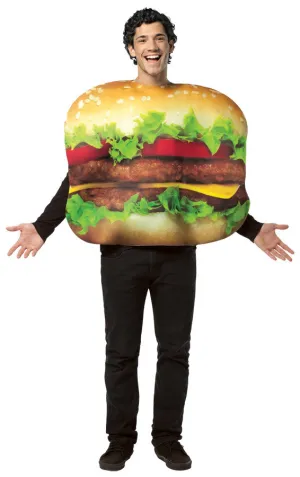 Cheeseburger Adult Costume  Costume