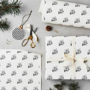 Christmas Cottage Wrap