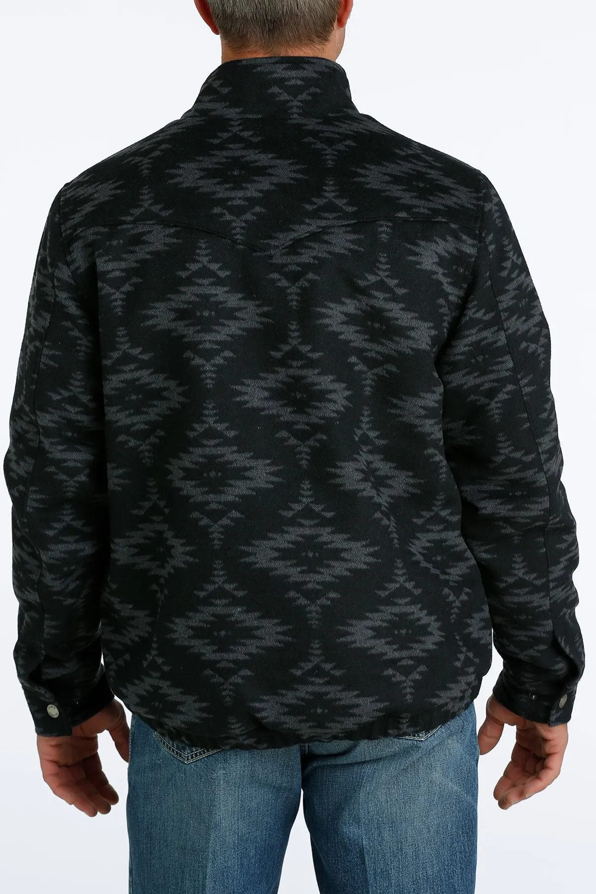 Cinch Men's Concealed Carry Black Wooly Jacket