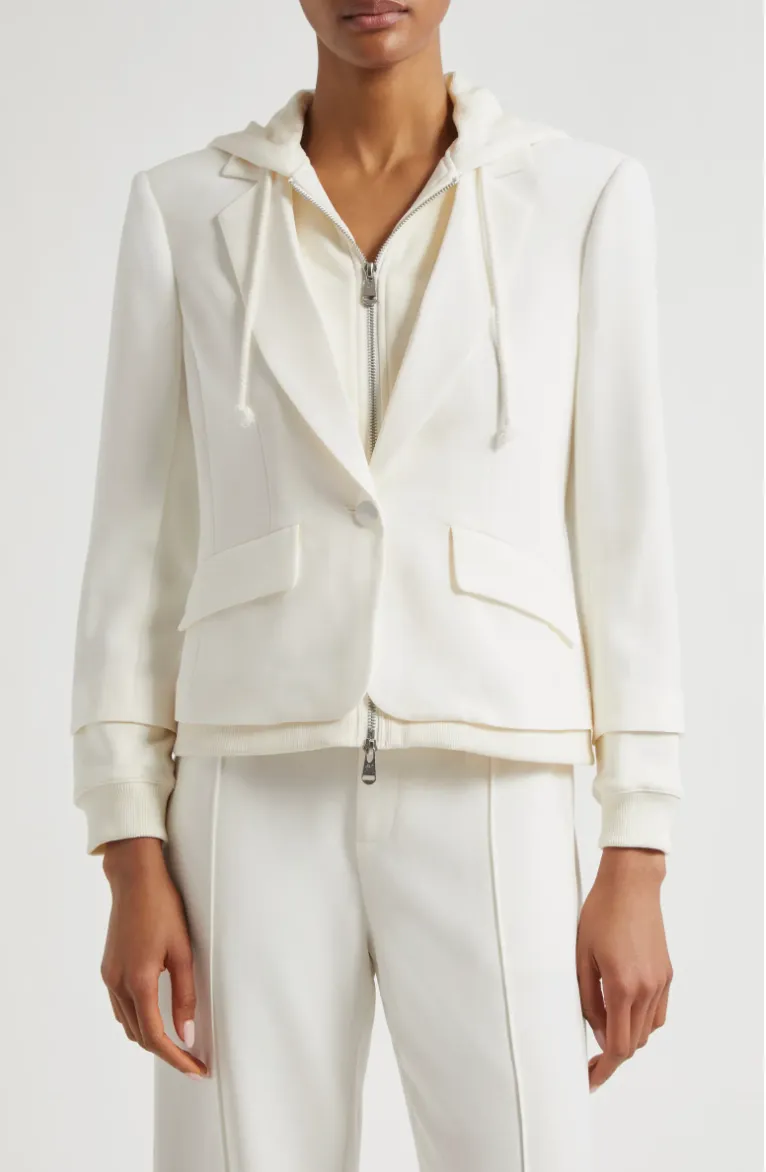 CINQ A SEPT ZIP UP LE PETIT KHLOE BLAZER