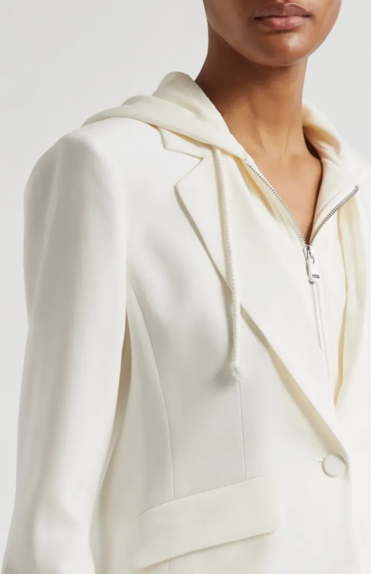 CINQ A SEPT ZIP UP LE PETIT KHLOE BLAZER