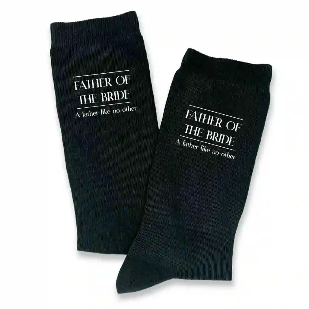 Classic Wedding Role Socks with Funny Sayings