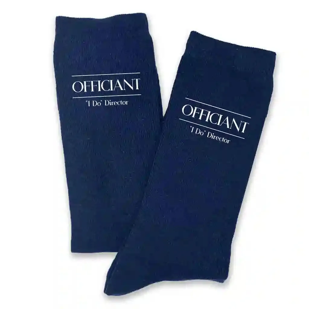 Classic Wedding Role Socks with Funny Sayings