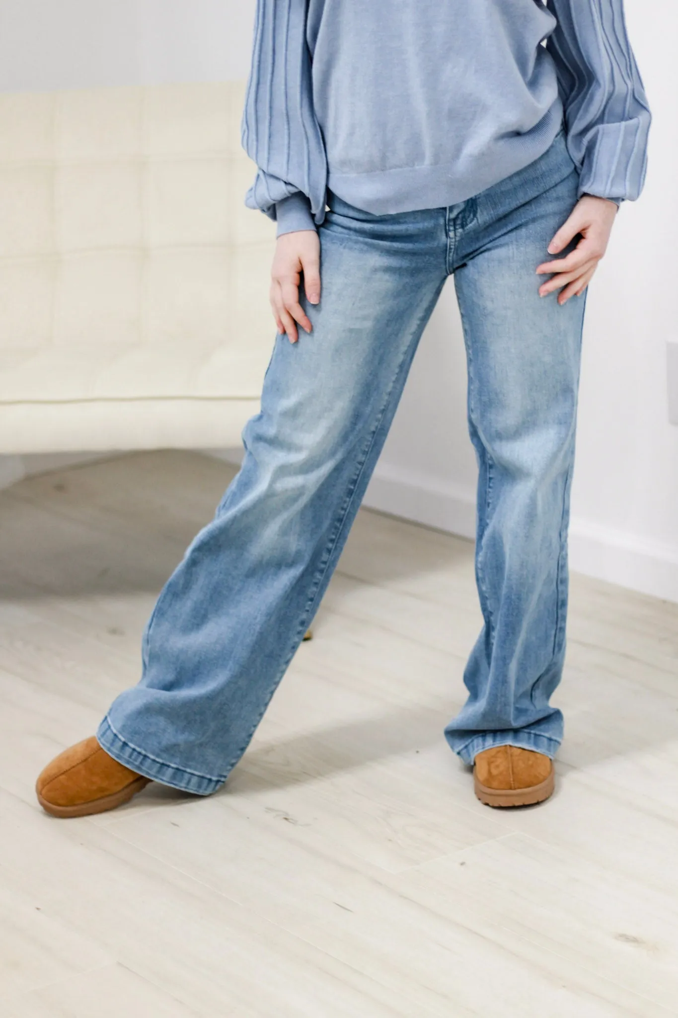 Coco Carmen Everstretch Wide Leg Jeans