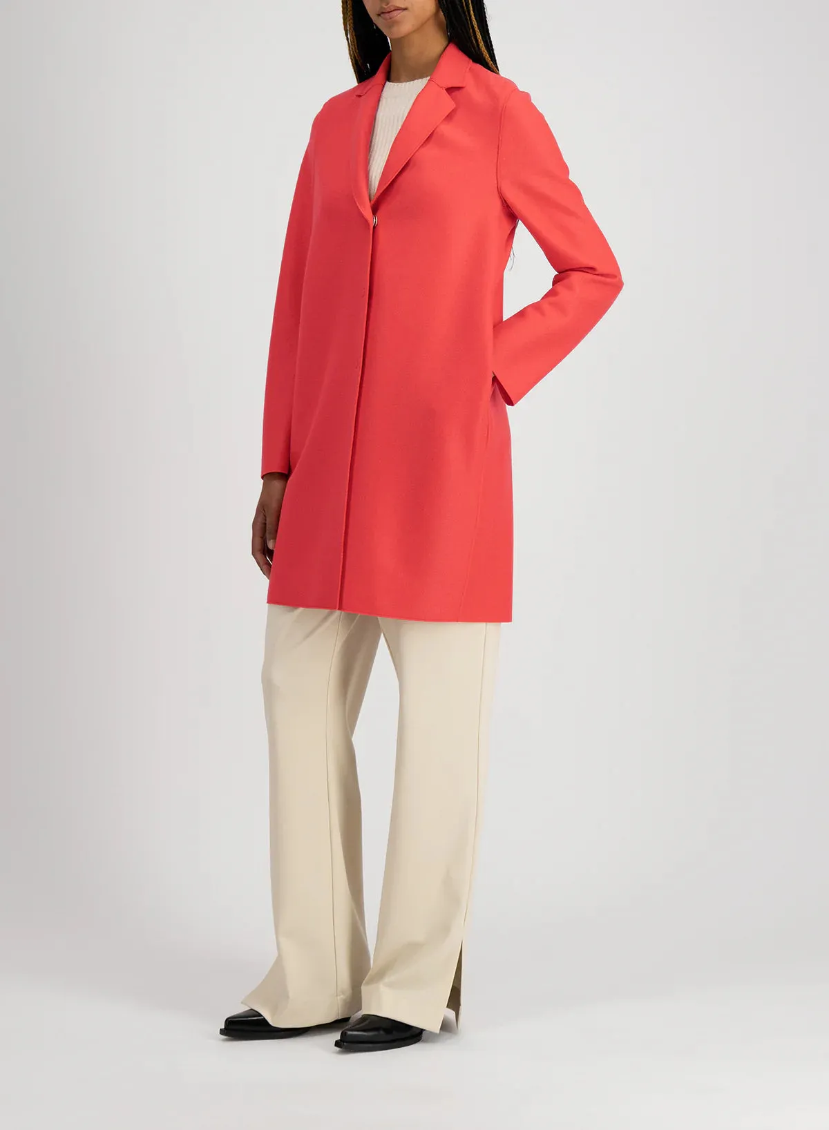Cocoon Coat - Cream