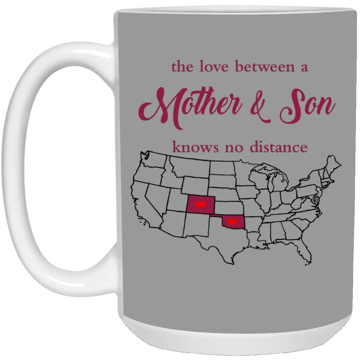 Colorado Oklahoma The Love Mother And Son Mug