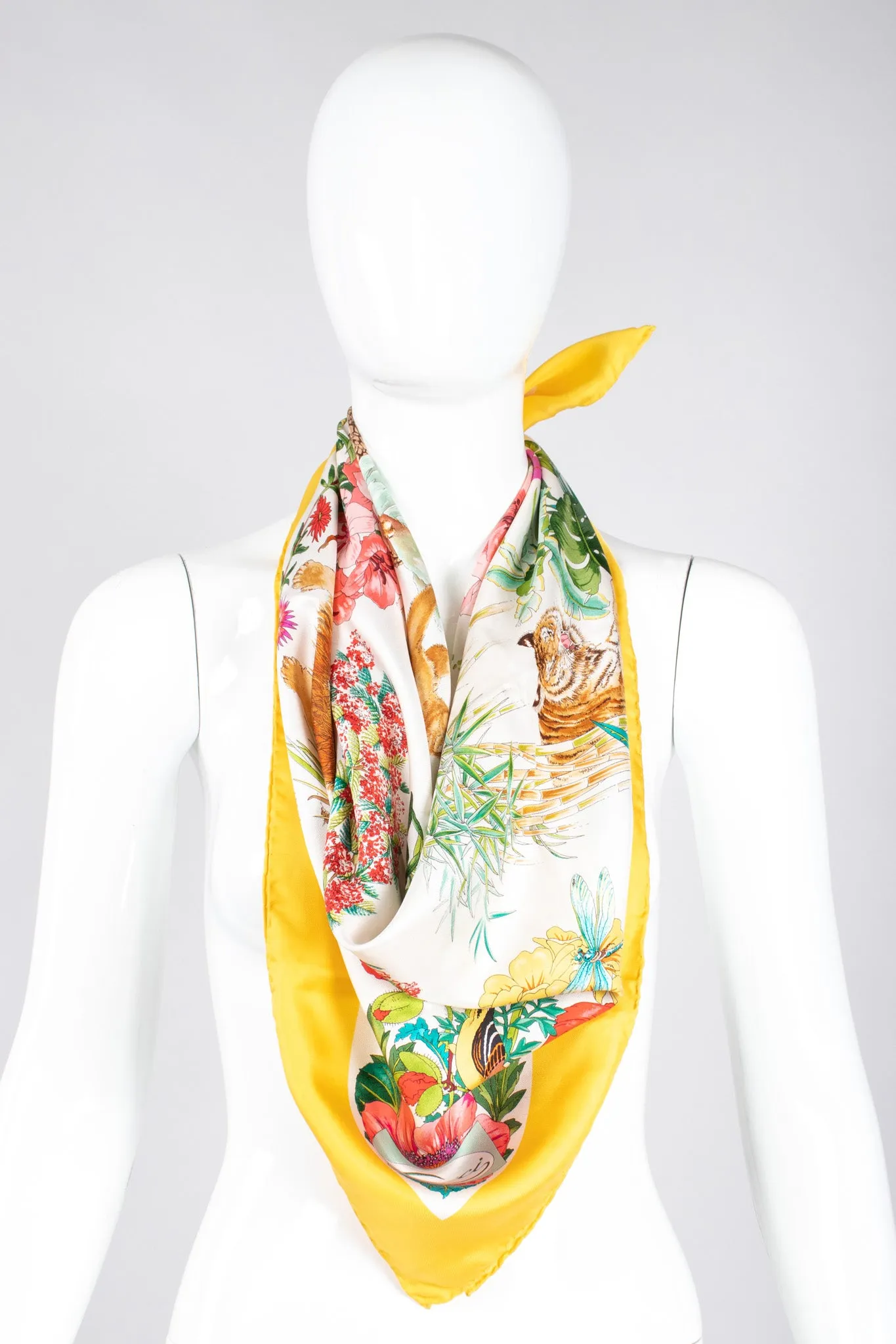 Continental Flora Fauna Scarf
