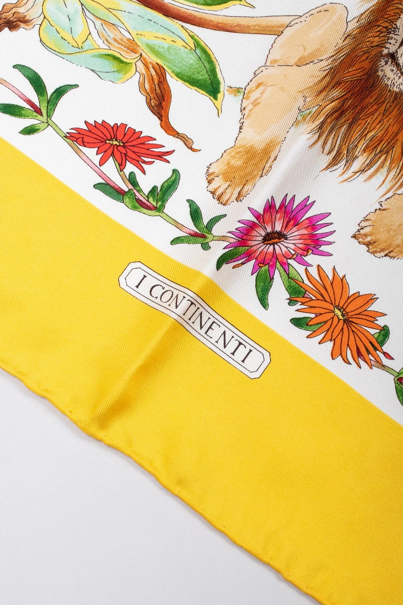 Continental Flora Fauna Scarf