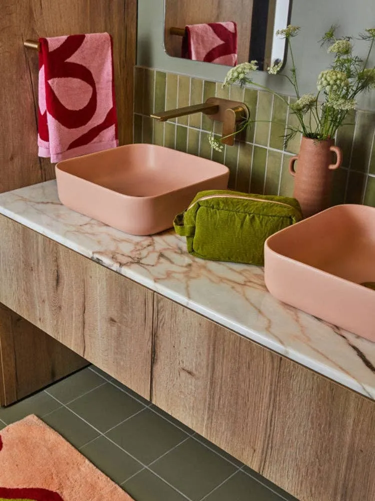 Corduroy Dopp Kit in Pistachio