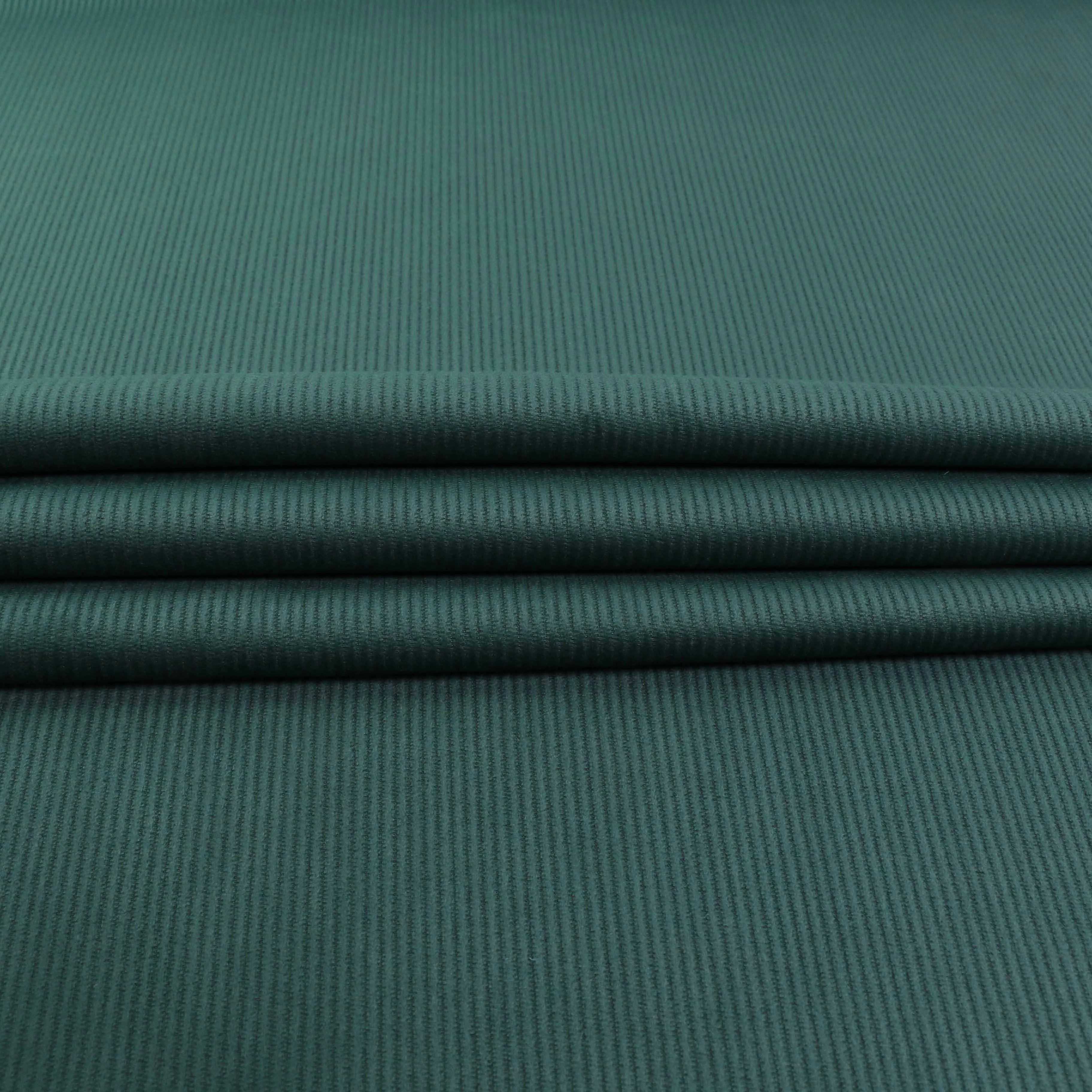 Corduroy Knit Fabric - Denim, Mustard, Wine, Red, Green
