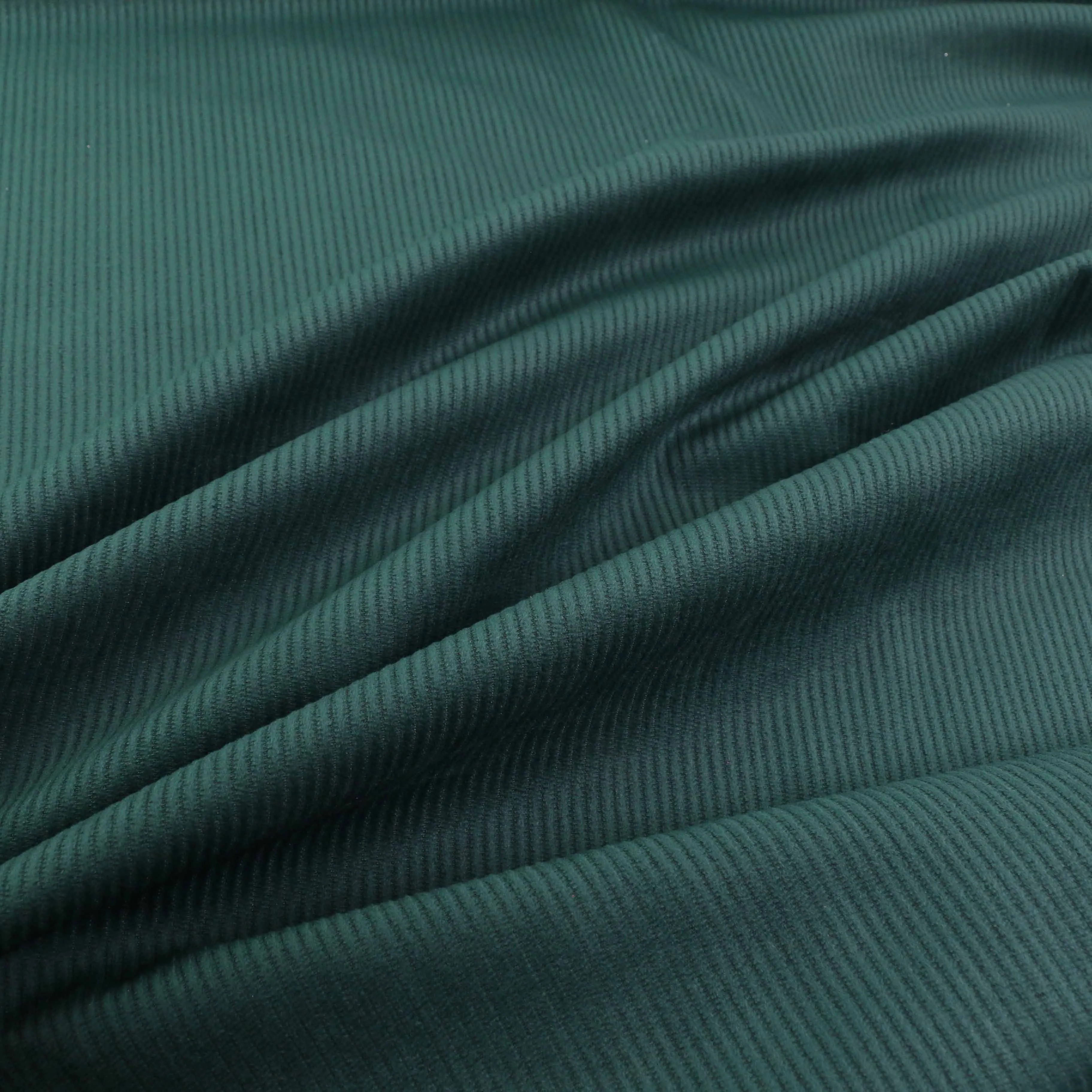 Corduroy Knit Fabric - Denim, Mustard, Wine, Red, Green