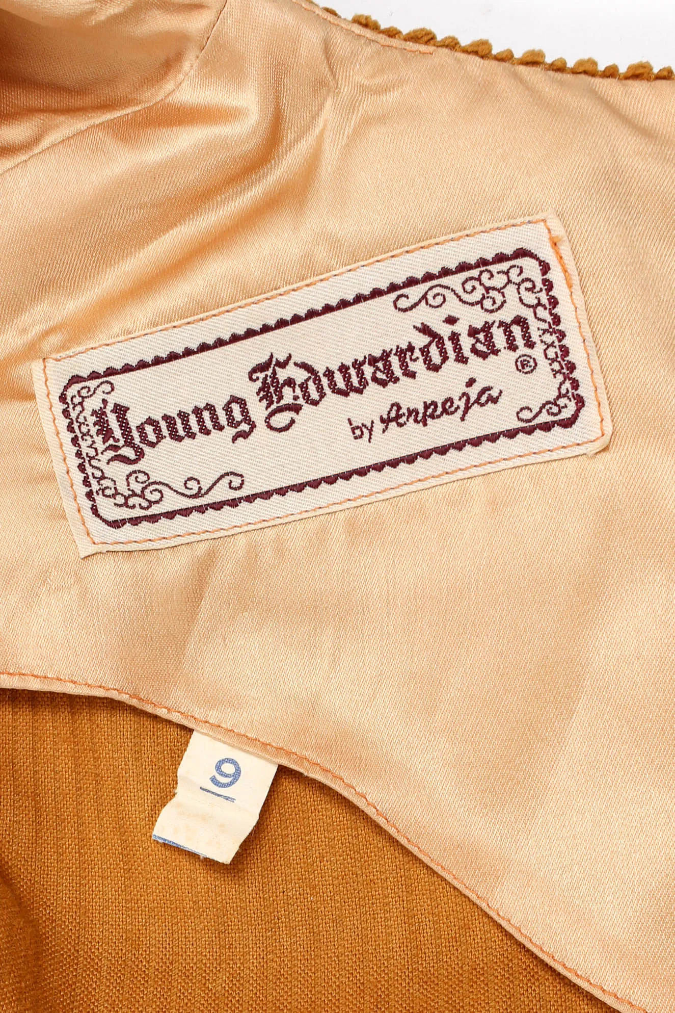 Corduroy Lace-Up Dress