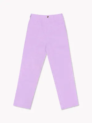 Corduroy Pants-Lavender
